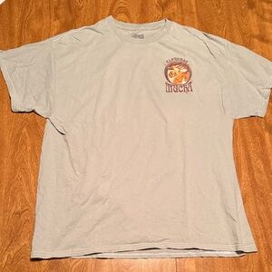 Graphic Print Gray T-Shirt